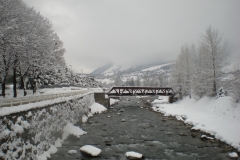 la Dora in inverno