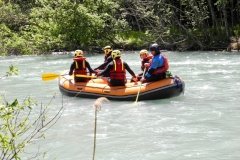 rafting sulla Dora a La Salle