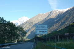 strada dei vini tra La Salle e La Ruine